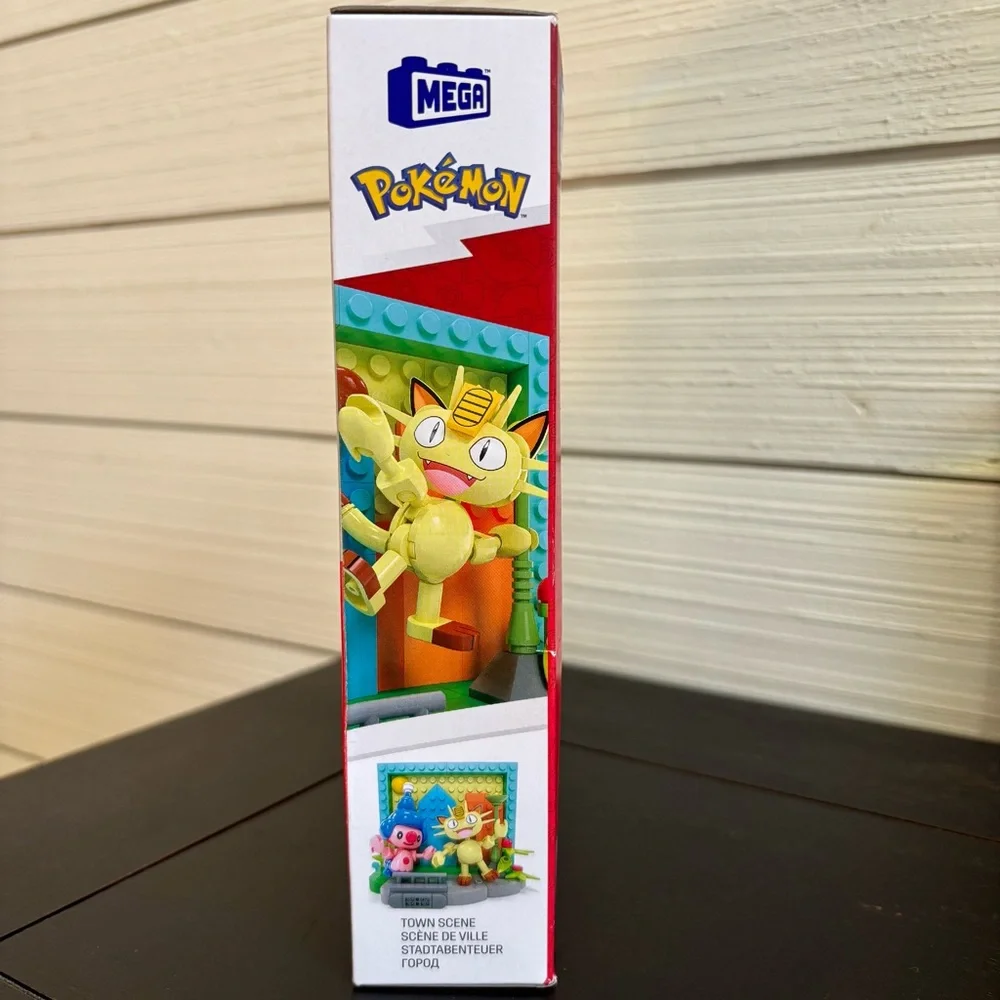 MEGA Pokemon Town‎ Scene Building Set 139 Pieces Age 7+ NEW